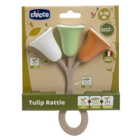 CHICCO Chrastítko Tulipán Eco+ 3m+