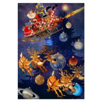 Santa Claus prichádza - Ruyer François - puzzle z kategorie Dětské puzzle