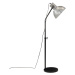 vidaXL Stojací lampa 25 W vintage stříbrná 30 x 30 x 90–150 cm E27