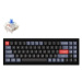 Keychron QMK Q7 70% Gateron G Pro Hot-Swappable Blue Switch Mechanical, Black - US