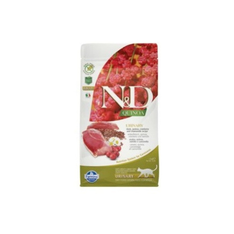 N&D GF Quinoa CAT Urinary Duck & Cranberry 1,5kg