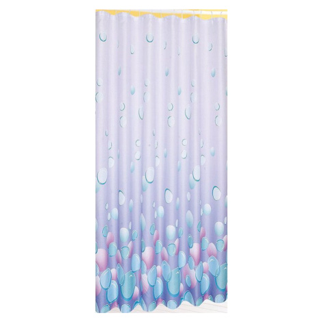 Sprchový závěs 180x180cm, polyester, světle fialová 1096 AQUALINE