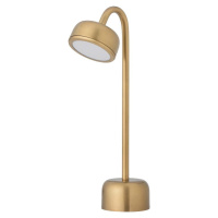 LED stmívatelná stolní lampa ve zlaté barvě s kovovým stínidlem (výška 35,5 cm) Niko – Bloomingv