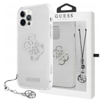 Guess Pouzdro Case Kryt Obal Pouzdro Pro Iphone 12 Promax Průhledné