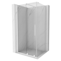 MEXEN/S Velar sprchový kout 150 x 100, transparent, bílá 871-150-100-01-20
