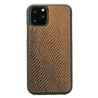 Pouzdro Bewood pro iPhone 11 Pro Vlny Merbau