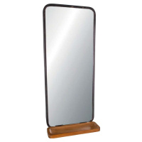 Nástěnné zrcadlo s poličkou 33.5x76.5 cm – Antic Line