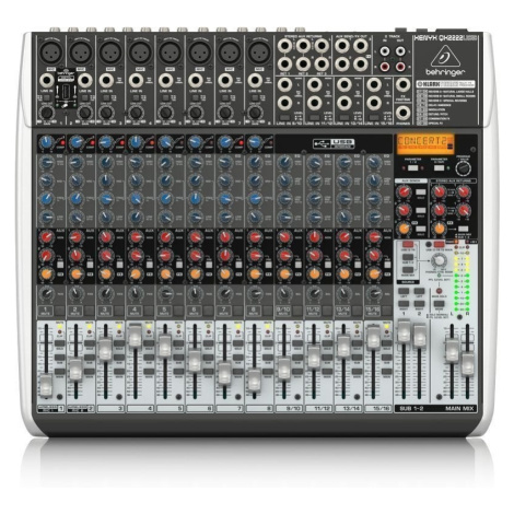 Behringer XENYX QX2222 USB Analogový mixpult