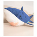 Velký plyšový žralok Adi modrý 160 cm