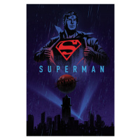 Umělecký tisk Superman - Daily Planet, 26.7x40 cm
