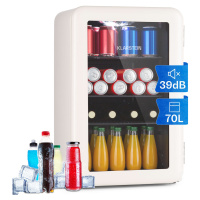 Klarstein PopLife 70, lednice na nápoje, 70 l, 0-10°C, retro design, LED