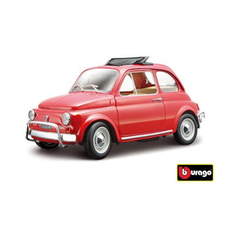 Bburago 1:24 Fiat 500L (1968) Red