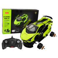 Mamido RASTAR  RASTAR Konstrukční autíčko na dálkové ovládání Lamborghini Sian 1:18 zelené RC