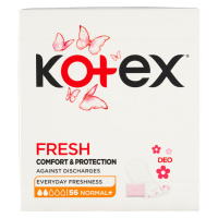 Kotex Fresh Deo Normal Plus slipové vložky 56 ks