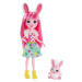 Enchantimals panenka se zvířátkem bree bunny, mattel fxm73