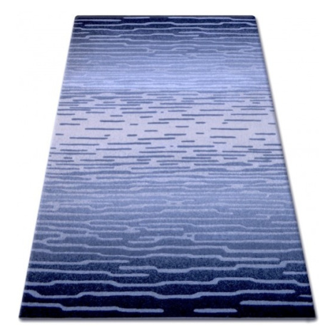 Dywany Lusczow Kusový koberec FLORYA Digi modrý