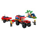 LEGO® Hasičský vůz 4x4 a záchranný člun 60412