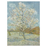 Obrazová reprodukce The Pink Peach Tree, 1888, Vincent van Gogh, 30 × 40 cm