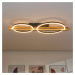 Eco-Light LED stropní svítidlo Tovak, borovice, délka 75,8 cm, 2 světla dřevo