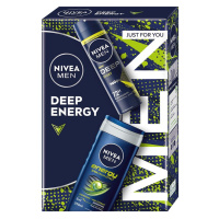 Nivea Men Box Deep Energy 2024 dárková sada pro muže 2 ks