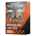 Games Workshop Warhammer 40000: Kill Team: Approved Operations Card Pack 2024 - EN