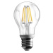 Fumagalli E27 6W LED filament žárovka s 800 lm, teplá bílá