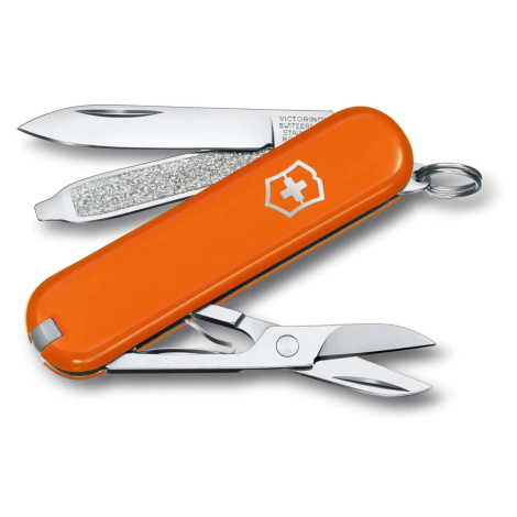 VICTORINOX - Malý kapesní nůž Classic SD Colors, 7 funkcí, oranžová 0.6223.83G