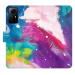 iSaprio flip pouzdro Abstract Paint 05 pro Xiaomi Redmi Note 12S