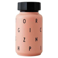 Růžová hliníková dětská lahev 330 ml – Design Letters