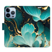 iSaprio flip pouzdro Blue Flowers 02 pro iPhone 13 Pro