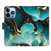 iSaprio flip pouzdro Blue Flowers 02 pro iPhone 13 Pro