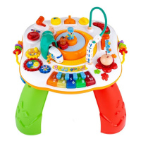 NEW BABY - Mluvící a hrající interaktivní stoleček s jezdícím vláčkem CZ/SK