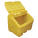 eurokraft basic Skladovací nádoba na posypový materiál, obsah 400 l, žlutá, od 3 ks