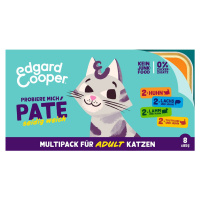 Edgard & Cooper Adult paštika pro dospělé kočky, variace chutí 32 × 85 g