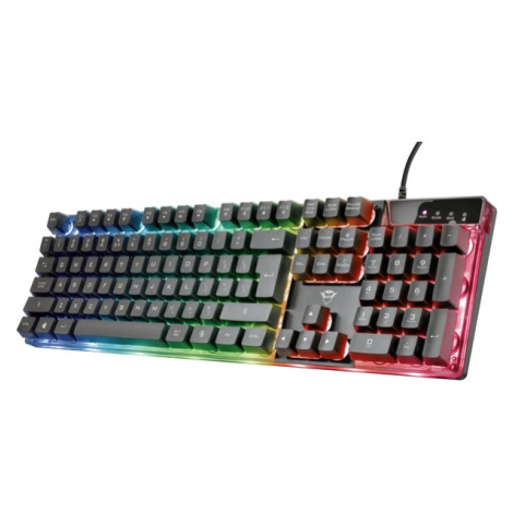 Trust GXT 835 Azor Illuminated herní klávesnice CZ/SK