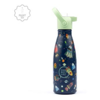 Cool Bottles Kids 3D Space Rockets, třívrstvá, 260 ml