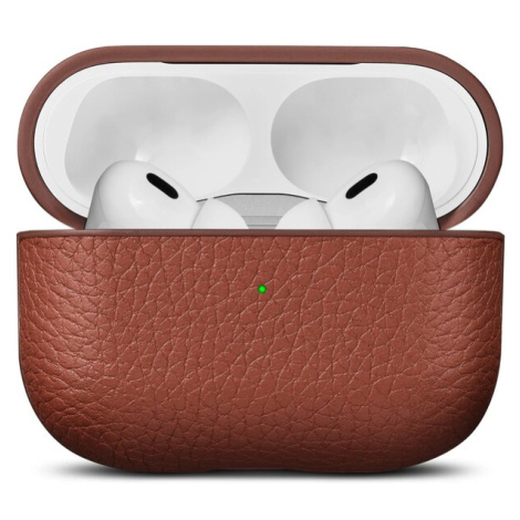 Woolnut kožené pouzdro pro AirPods Pro 2. generace hnědé