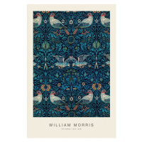 Obrazová reprodukce The Birds (Special Edition Classic Vintage Pattern) - William Morris, 26.7x4