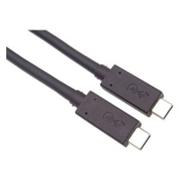 PremiumCord USB4 40Gbps 8K@60Hz kabel s konektory USB-C, Thunderbolt 3 délka: 0,5m