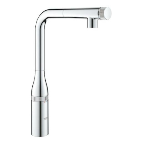 Dřezová baterie Grohe Essence SmartControl s otočným raménkem chrom 31615000