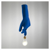 Ingo Maurer Ingo Maurer Blue Luzy – závěsné LED světlo modré
