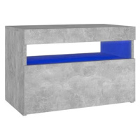 SHUMEE s LED osvětlením betonově šedý 60 × 35 × 40 cm