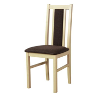 Jídelní židle BOLS 14 dub sonoma/hnědá