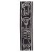 D'Addario Joe Satriani Planet Lock Guitar Strap Skull n' Bones