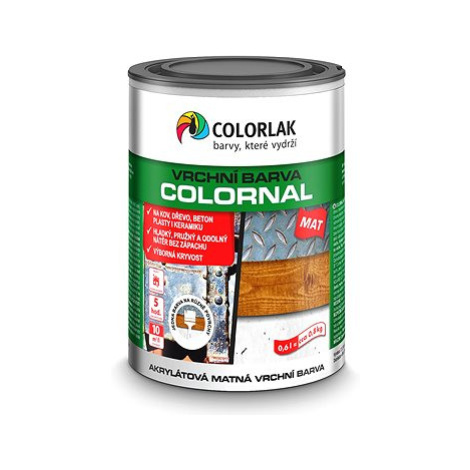 Colorlak COLORNAL barva mat V2030 2880 tmavě hnědá