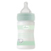 CHICCO Láhev kojenecká sklo Well-being silikon 150ml uni