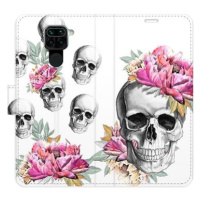 iSaprio flip pouzdro Crazy Skull pro Xiaomi Redmi Note 9