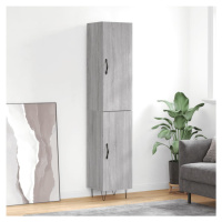 vidaXL Skříň highboard šedá sonoma 34,5 x 34 x 180 cm kompozitní dřevo