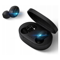 Sluchátka do uší Bezdrátový Bluetooth A6S Černý s Powerbankou Mikrofon