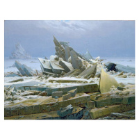 Friedrich, Caspar David - Obrazová reprodukce The Polar Sea, 1824, (40 x 30 cm)